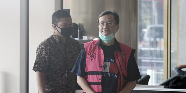 Benny Tjokrosaputro dok Merdeka. Kasus ASABRI: Putusan Belum Siap, Hakim Tunda Pembacaan Vonis Bentjok Kamis Pekan Depan