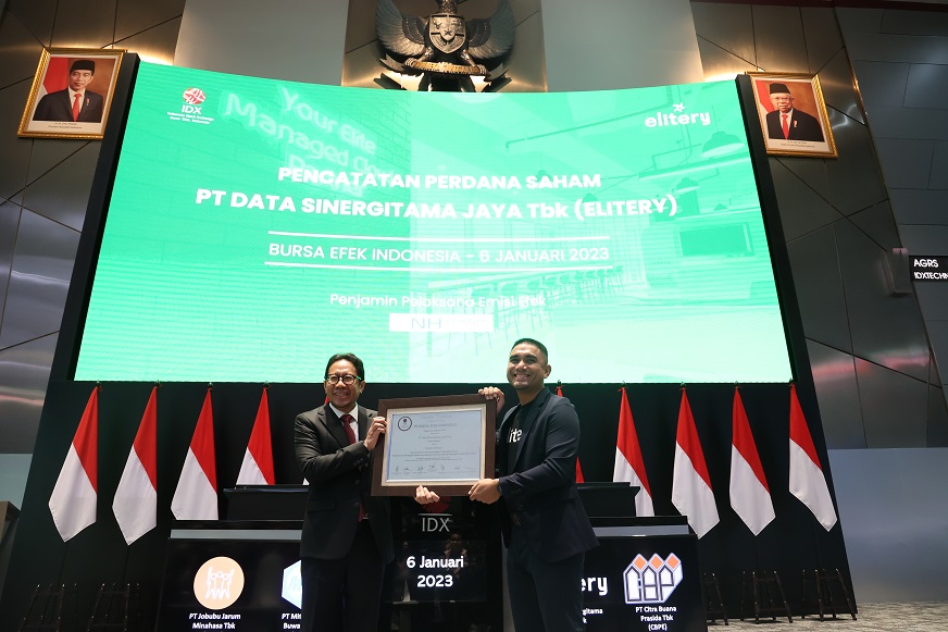 Pasca IPO, Data Sinergitama (ELIT) Optimis Laba Tumbuh Hingga 100 Persen di 2023