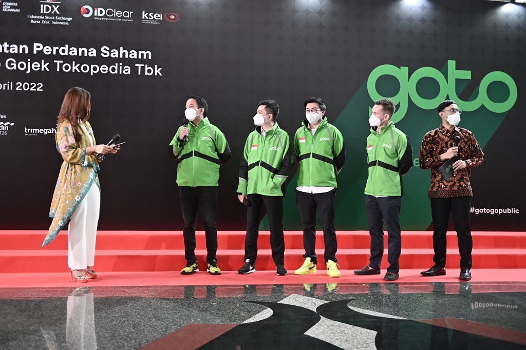 Sukar Sundul Rp100, GPF Lanjut Alihkan 88,96 Juta Saham Goto Gojek Tokopedia (GOTO)