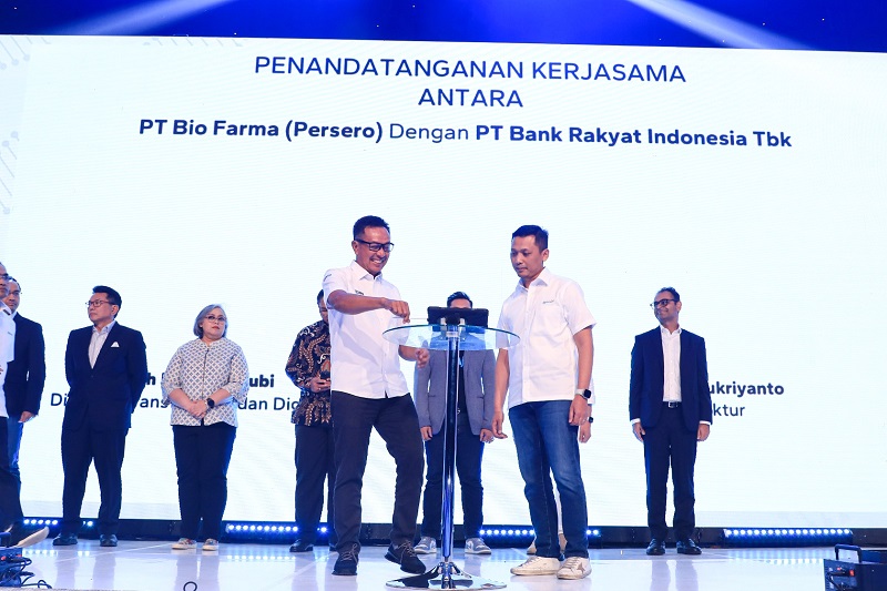 Permudah Layanan Keuangan, BRI Gandeng Bio Farma Bangun Ekosistem Healthcare
