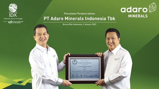 Kinerja Apik, Tahun Ini Adaro Minerals (ADMR) Pede Volume Penjualan Batu Bara 4,3 Juta Ton