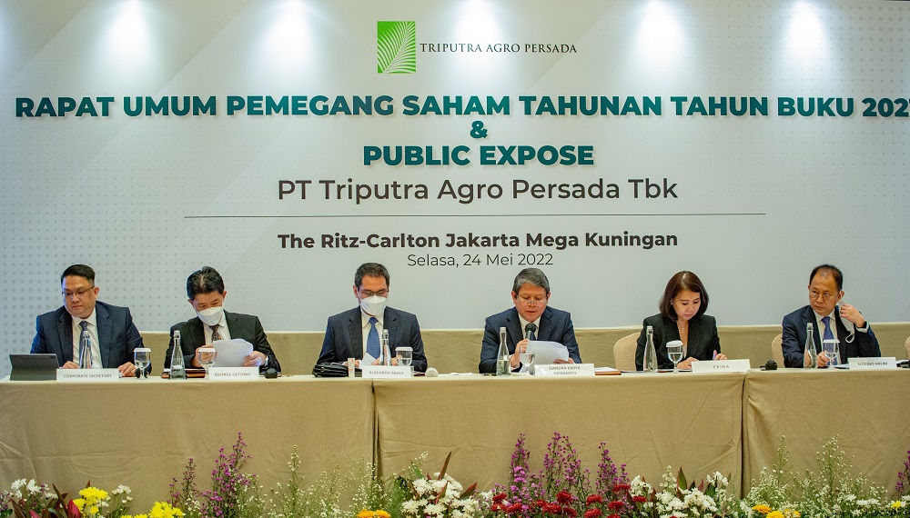 Melejit 158 Persen, Laba Bersih Triputra Agro (TAPG) 2022 Sentuh Rp3,09 Triliun