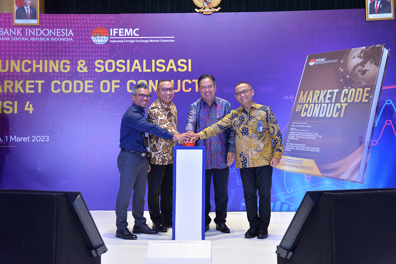 Bank Indonesia Dukung Penerbitan Market Code of Conduct Edisi 4