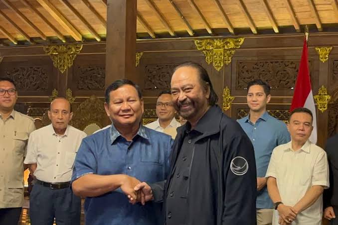 Bertemu Prabowo, Surya Paloh Pastikan Anies Baswedan akan Lanjutkan Program Jokowi