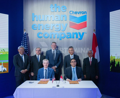 Chevron dan Pertamina Jajaki Pengembangan Teknologi Carbon Capture Storage