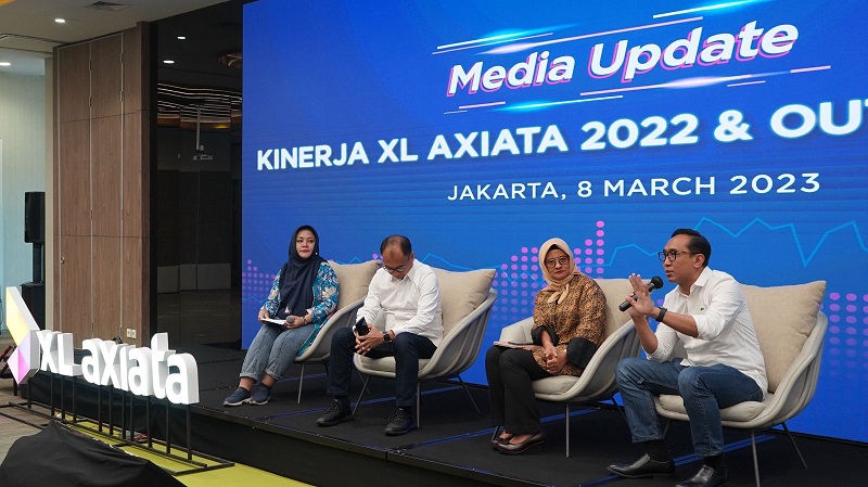 XL Axiata (EXCL) Bidik Pendapatan Tumbuh Mid to High Single Digit di 2023