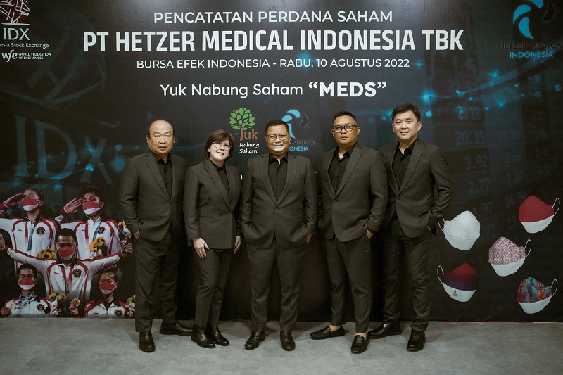 Baru IPO, Laba Hetzer Medical (MEDS) Ambles 99 Persen Sisa Rp26,6 M di 2022