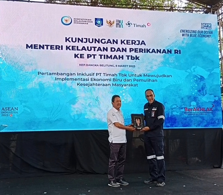 Mantap! KKP Berikan Izin Pemanfaatan Ruang Laut untuk PT Timah (TINS)