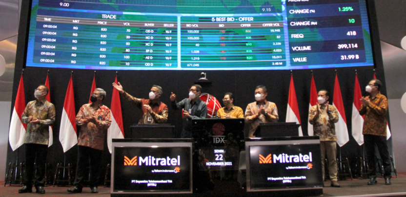Aksi Berlanjut, Citibank Kembali Lepas 14,13 Juta Saham Mitratel (MTEL)