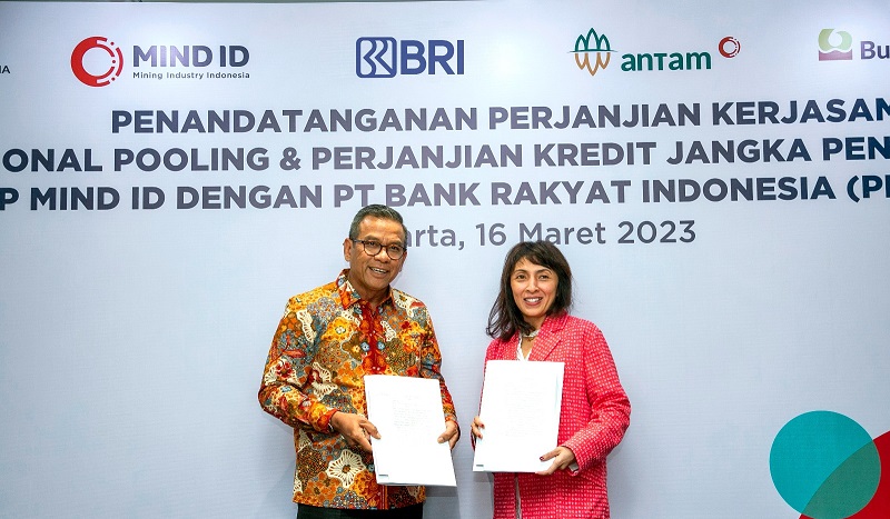 Perluas Ekspansi Bisnis, BRI (BBRI) Gandeng MIND ID