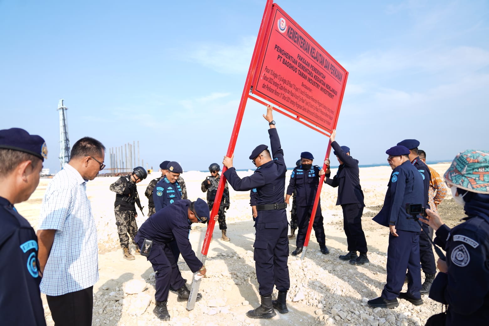 KKP Hentikan Proyek Reklamasi Tambang Nikel di Morowali, Punya Siapa Nih?