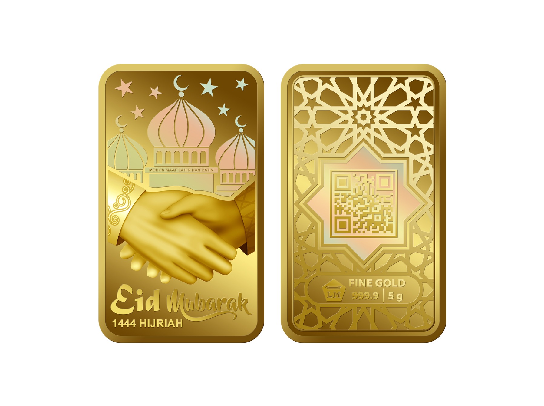 Jangan Sampai Kehabisan! Antam Rilis Emas Tematik 3D Edisi Idul Fitri 2023