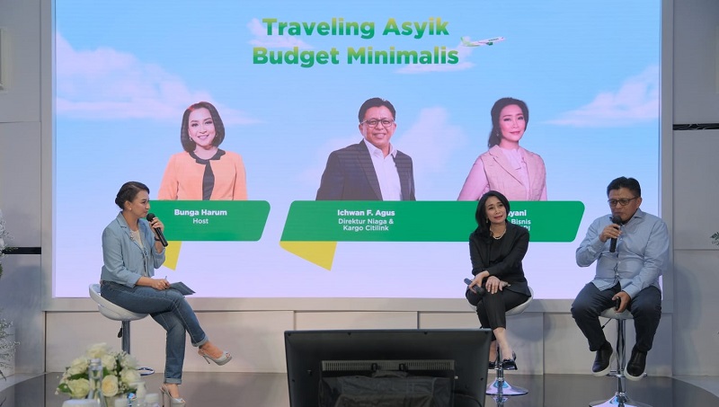 BRI - Citilink Gelar Online Travel Fair, Tawarkan 420 Ribu Tiket Diskon Hingga 80 Persen