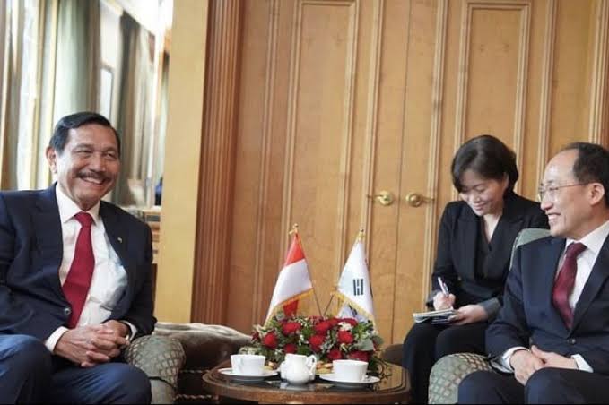 Bahas Investasi EV Sampai Pariwisata, Luhut Bertemu Wakil PM Korea Selatan
