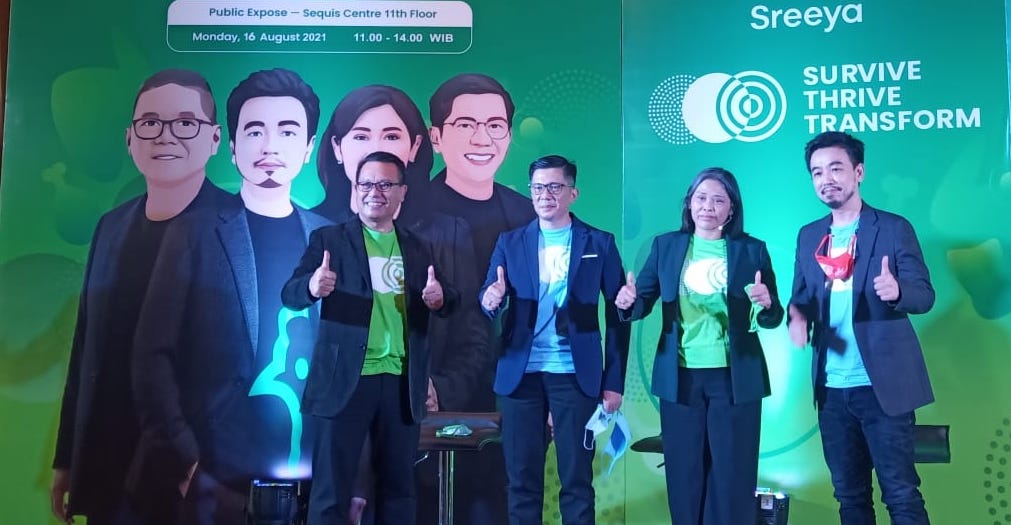 Susut 148 Persen, Sreeya Sewu (SIPD) Edisi 2021 Akumulasi Laba Rp11,77 Miliar