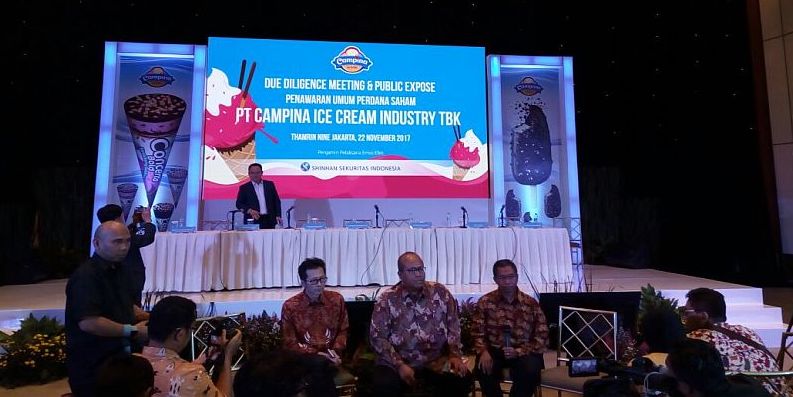 Performa Stabil, Campina Ice Cream (CAMP) Sepanjang 2022 Bungkus Laba Rp121 Miliar