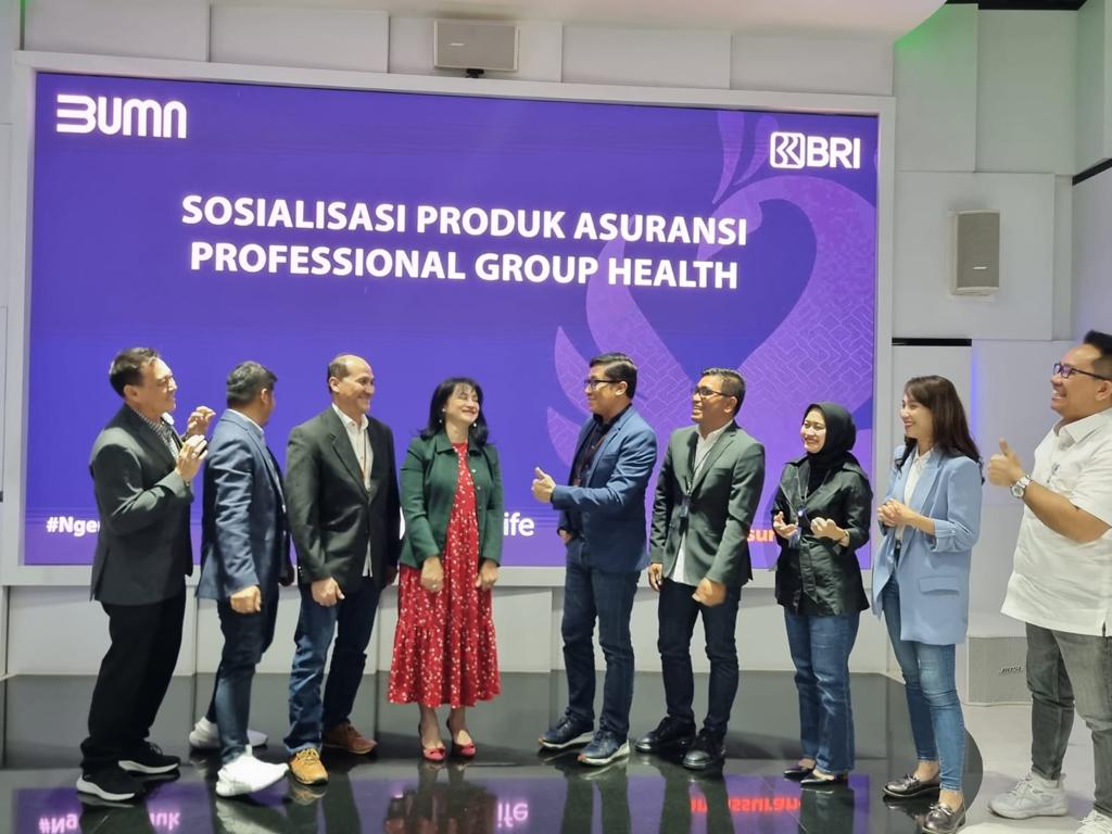 BRI Luncurkan Produk Asuransi Professional Group Health (PGH). dok. ist. Jawab Kebutuhan Nasabah, BRI Luncurkan Produk Asuransi Professional Group Health (PGH)