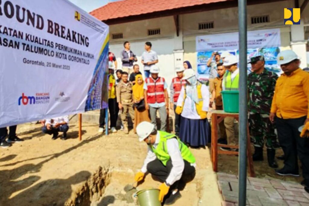 Kurangi Kemiskinan, Kementerian PUPR Tata Kawasan Kumuh Talumolo Gorontalo