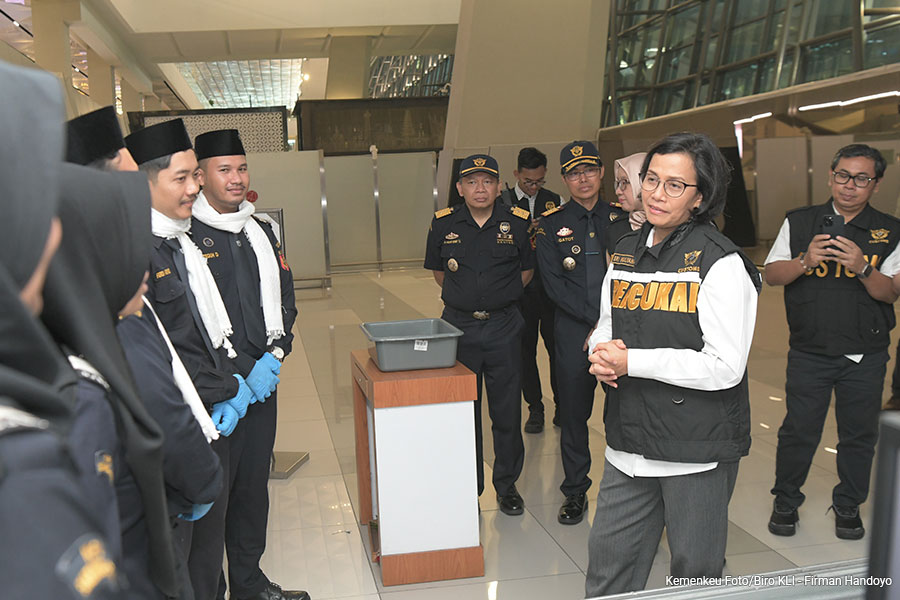 Menkeu: Jaga Kepercayaan Masyarakat Terhadap Bea Cukai