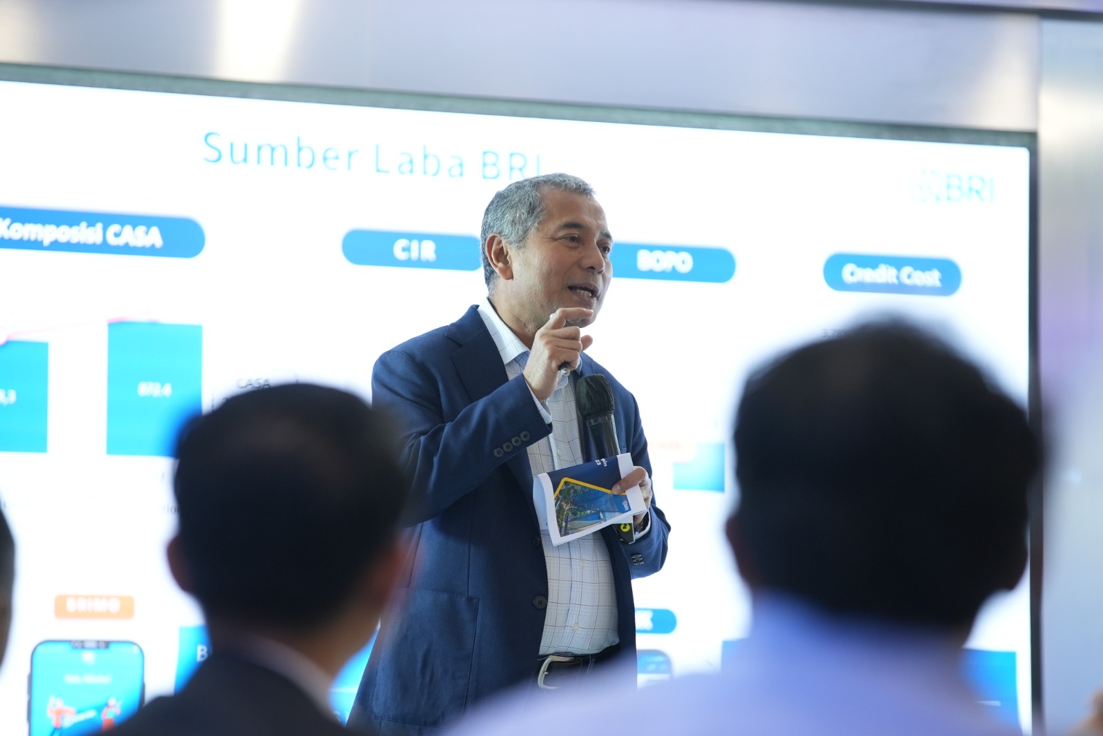 Direktur Utama BRI Sunarso. dok. ist. Sunarso The Most Reputable CEO, BRI Borong 15 Penghargaan Digital Brand Recognition 2023