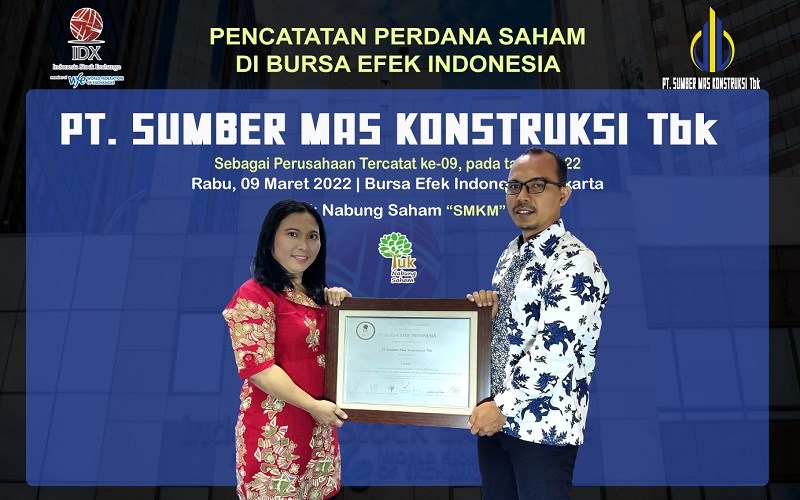 Profit Taking! Dua Investor Sumber Mas Lego 250 Juta Saham SMKM Rp264 per Lembar
