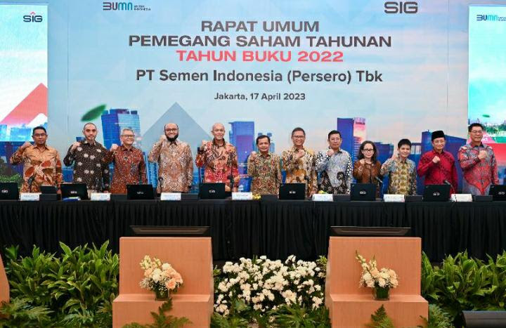 SIG (SMGR) Restui Tebar Dividen 70 Persen Laba 2022 Setara Rp1,65 T