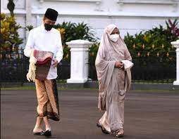 Rayakan Lebaran 2023 Sabtu, Presiden Ucapkan Mohon Maaf Lahir Batin