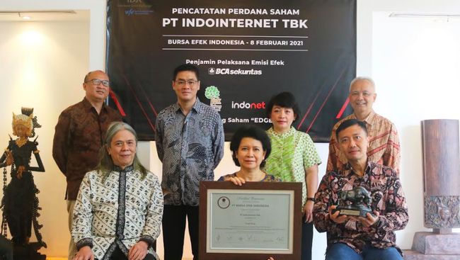 Surplus 67 Persen, Indointernet (EDGE) Kuartal I-2023 Raup Laba Bersih Rp57,41 Miliar