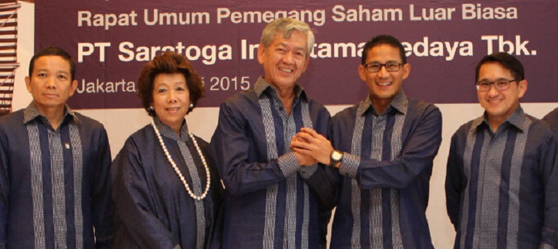 Jeblok 223 Persen, Emiten Asuhan Sandiaga Uno (SRTG) Kuartal I-2023 Boncos Rp4,39 Triliun