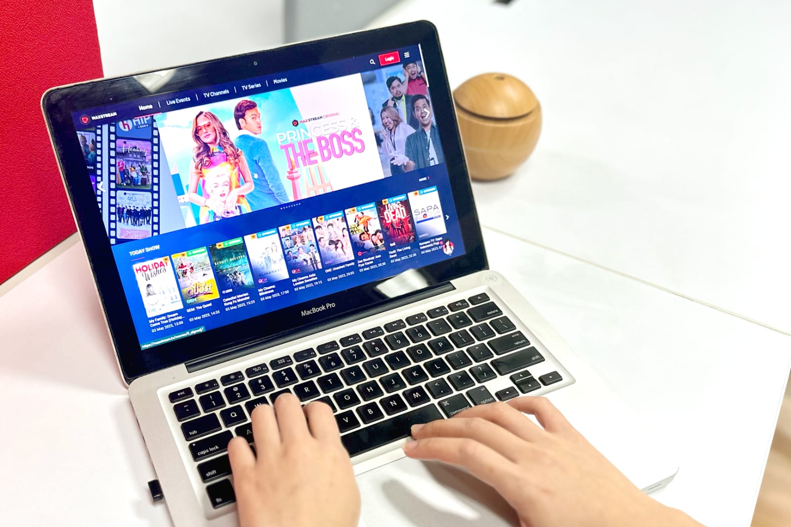 PT MD Pictures Tbk (FILM), an MD Entertainment Company bersama platform Video on Demand Telkomsel MAXstream merilis serial orisinal berjudul ‘Princess and The Boss’ yang akan tayang 4 Mei 2023 di Platform MAXstream. dok. ist. MD Pictures dan Telkomsel MAXstream Rilis Serial Orisinal Princess and The Boss