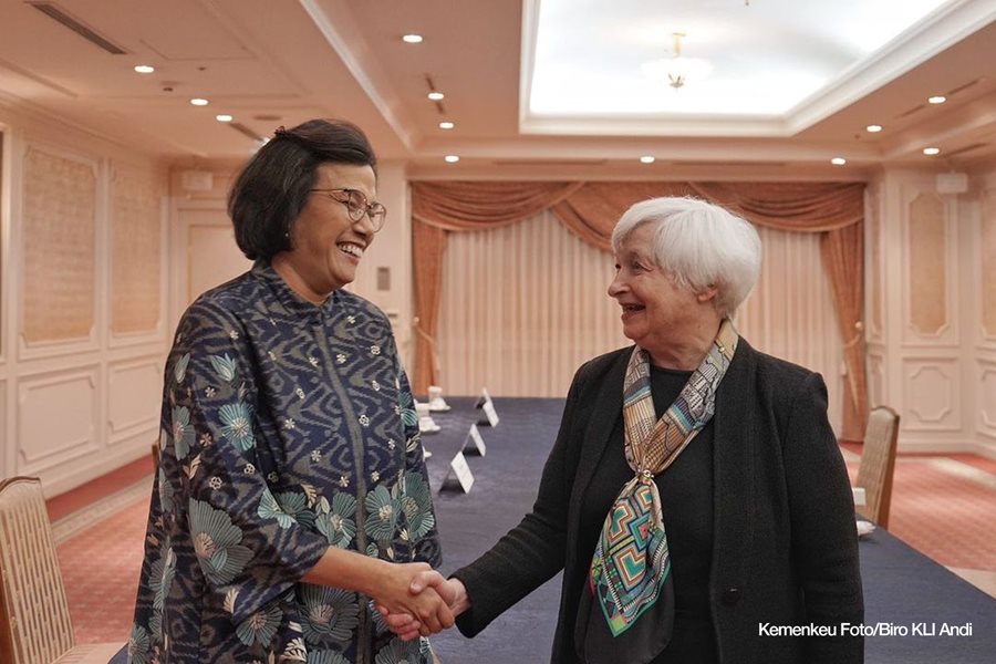 Bertemu di Jepang, Ini Yang Dibahas Sri Mulyani dengan Menkeu AS Janet Yellen