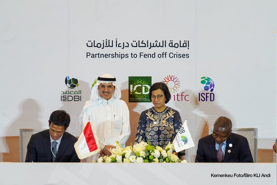 Promosikan Ekosistem Keuangan Syariah di Indonesia, IsDB Suntik PT SMI USD100 Juta