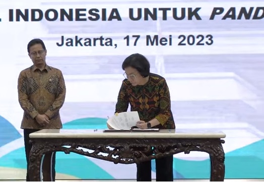 Siapkan Hadapi Pandemi, Menkeu dan Menkes Teken Cover Letter Proposal Pandemic Fund