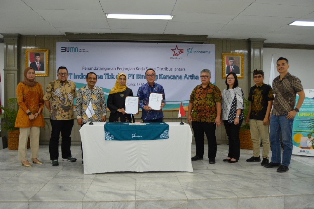 Tingkatkan Ketersediaan Produk, Indofarma (INAF) Gandeng BKA Perkuat Jaringan Distribusi