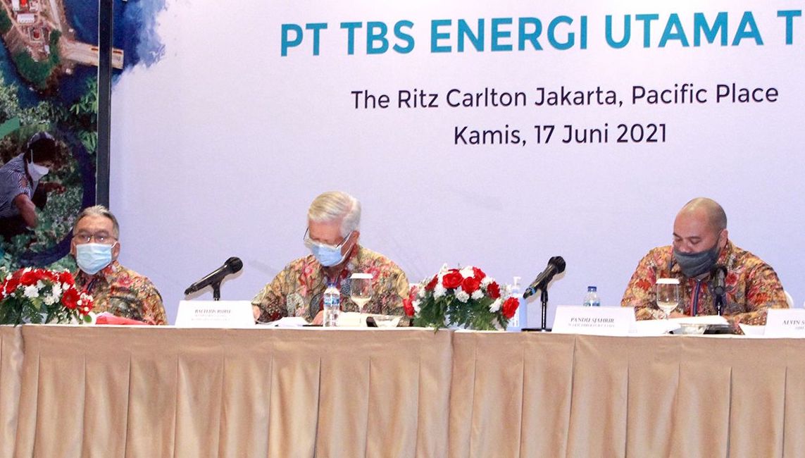 Eksekusi MESOP, Pengurus Teras TBS Energi Serok 34,38 Juta Saham TOBA Rp450-590 per Lembar