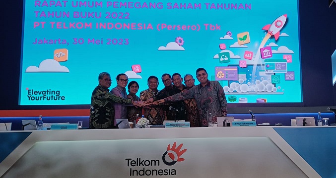 Telkom (TLKM) Putuskan Bagi Dividen 80 Persen Laba 2022 Setara Rp16,6 T