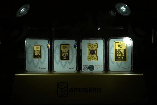 HRTA Kuasai 15,55 Persen Pasar Perhiasan Emas kadar 99,99 Persen