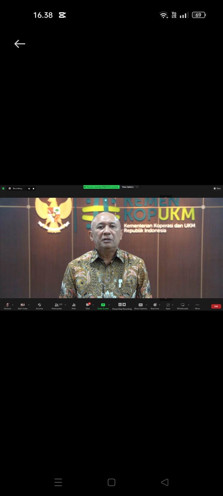 Menteri Koperasi dan UKM Teten Masduki. dok. Astra. YDBA. ist. 43 Tahun, Astra Dirikan YDBA Demi Masa Depan UMKM Indonesia