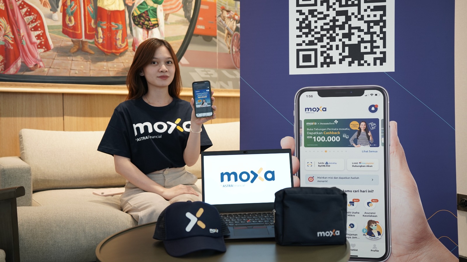 HADIAH ASURANSI DARI MOXA: Moxa bersama Asuransi Astra berikan hadiah langsung berupa polis Asuransi Kecelakaan Diri dengan nominal Rp2,75 juta untuk pengguna Moxa. dok. Moxa. ist. Isi Data Diri, Moxa Beri Hadiah Langsung Asuransi Kecelakaan Diri Polis Jutaan Rupiah