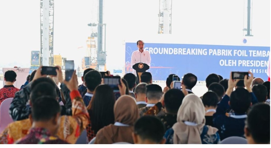 Presiden Sebut Tembaga Freeport Bisa Jadi Bahan Baku Baterai Listrik