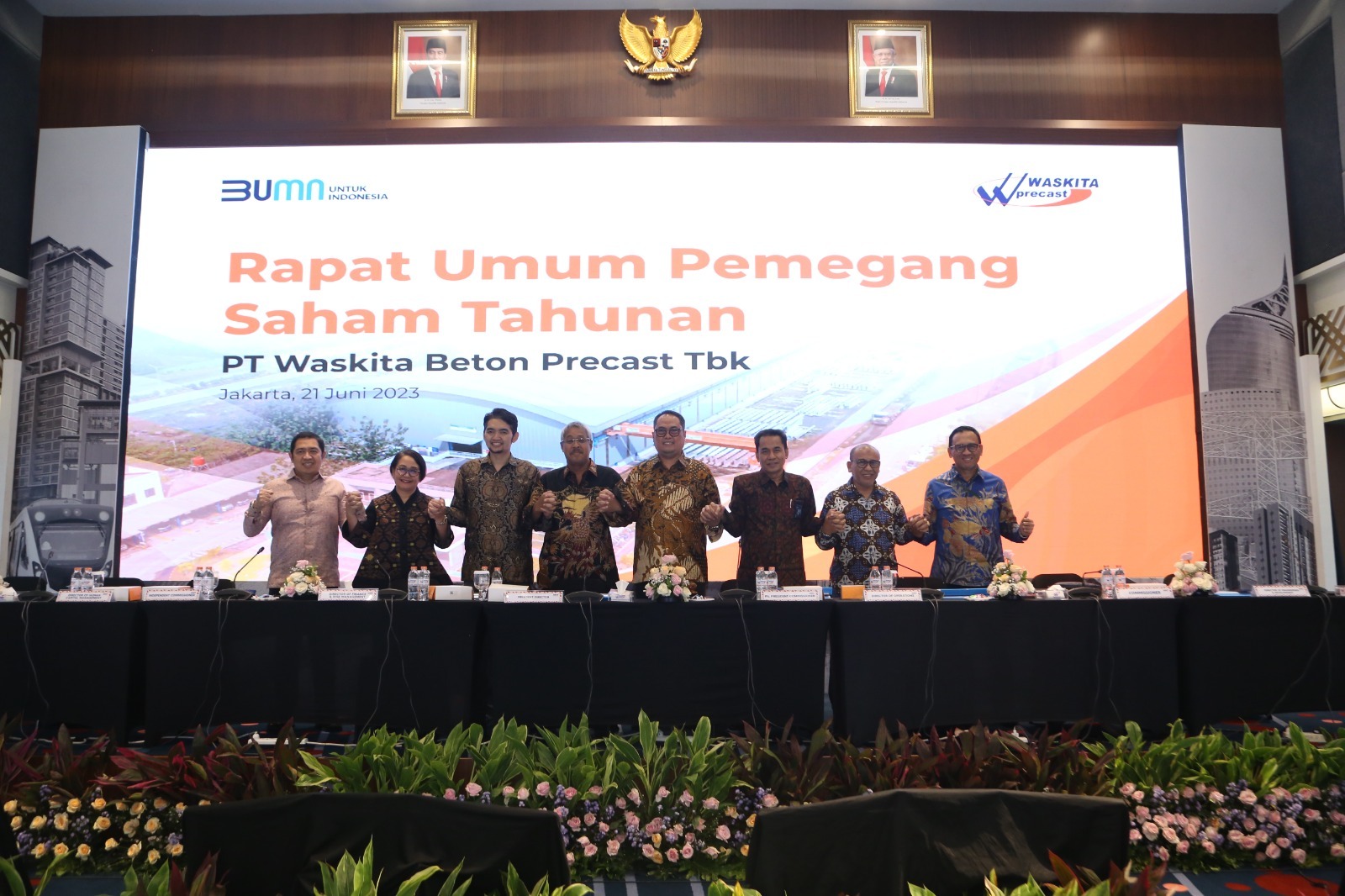 RUPS Waskita Beton (WSBP) Angkat Mantan Kepala BNN Sulsel Jadi Komisaris Utama