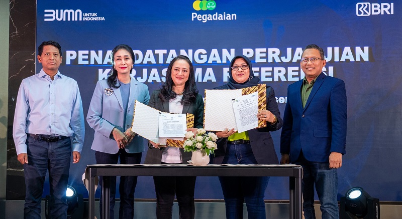 Gandeng Pegadaian, BRI Group Hadirkan Referensi Layanan Produk bagi Nasabah