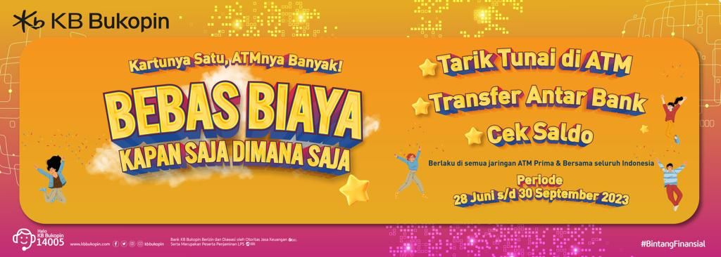 Gratis! Nasabah KB Bukopin Bisa Transaksi di ATM Kapan Saja dan di Mana Saja