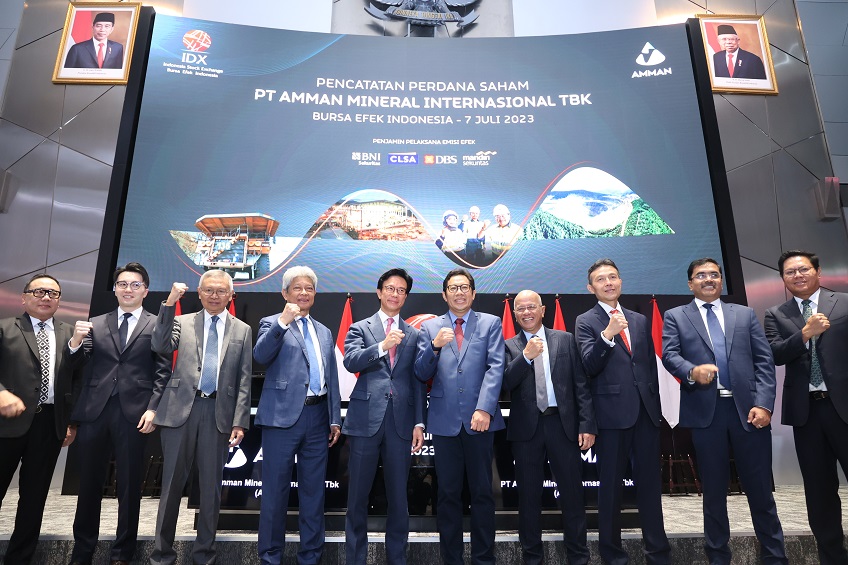 Tak Bertaji! Saham Perdana Amman Mineral (AMMN) Gagal Sundul ARA
