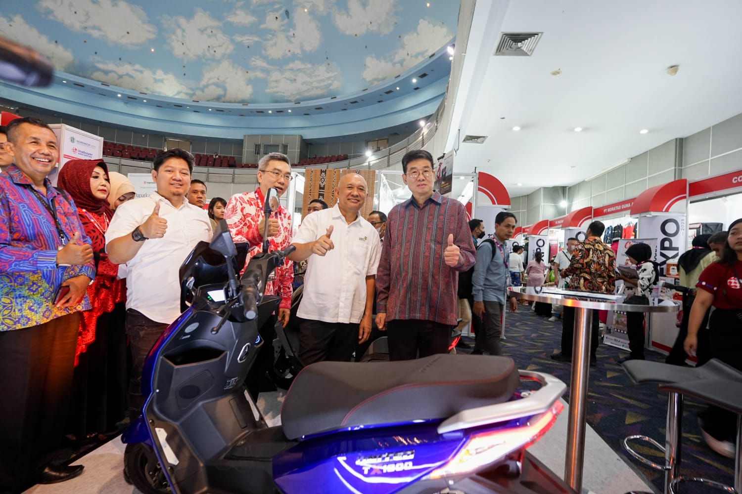 PT Terang Dunia Internusa (TDI) mengikuti pameran berskala nasional, INABUYER Expo 2023. dok. ist. United Bike dan United E-Motor Lakukan Business Matching di INABUYER Expo 2023