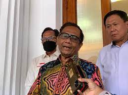 Menko Polhukam Mahfud Md. dok. Medcom.id. Pimpinan Ponpes Al-Zaytun Panji Gumilang Gugat Rp5 Triliun, Ini Respon Mahfud Md