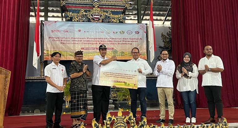 Pasar Modal Indonesia Beri Dukungan Pengelolaan Sampah dan Penanggulangan Stunting
