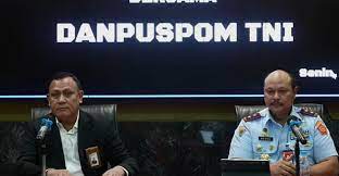Puspom TNI Tetapkan Kepala Basarnas dan Anak Buah Tersangka Kasus Suap