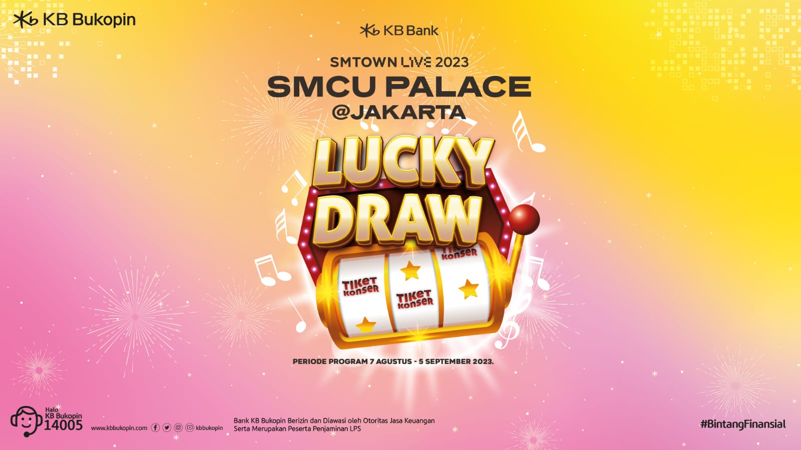 Jangan Lewatkan Program Undian Tiket Konser K-Pop SMTOWN Bank KB Bukopin! Cek Syaratnya