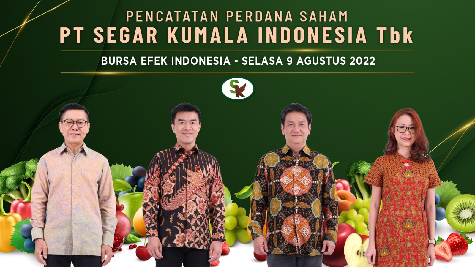 Genap 1 tahun IPO, Saham Segar Kumala (BUAH) Melejit 274% dan Berikut Capaian Kinerjanya
